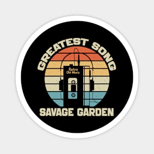 Savage Garden Vintage Magnet